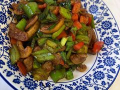 豆豉辣椒炒油渣-新新湘菜馆(新中街二条店)