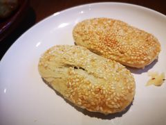 蟹壳黄（苏州名片必点菜）-鑫震源·苏式大虾生煎(山塘街店)