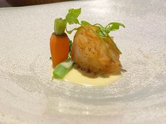 霞多丽奶油香煎深海贝柱-庐灶江南·江南菜·四合院Bistro(东直门雍和宫·原华侨宾馆店)