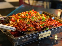 蒜香味烤鱼-江边城外烤全鱼(方庄时代购物中心店)