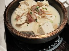 虾干手工石磨豆腐-狮王府淮扬菜(夫子庙老门东店)