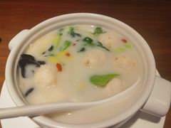 无油鱼汤腐竹煮时蔬-大树餐厅(益田假日店)