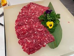 左庭右院雪花牛肉-左庭右院鲜牛肉火锅(环球港店)