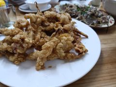 椒盐鱿鱼须-顺发饭店
