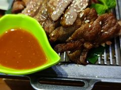 烤猪颈肉-荷花泰菜(东方新天地店)