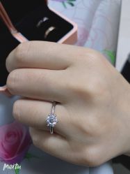 -钻石小鸟钻戒婚戒定制(石路店)