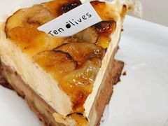 香蕉巧克力塔-Ten Olives甜点