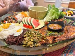 -金塔傣乡·德宏傣味·手抓饭·孔雀宴·云南民族特色菜(文化巷店)