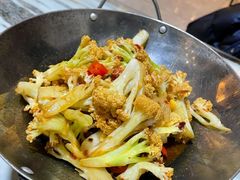 干锅有机花菜-盛福楼·惠山宴(盛岸路店)