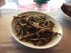 炸溪鱼-山涧阁农家菜(南北湖店)