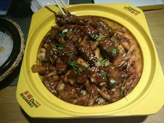小猪排煲＋虾一份-多嘴肉蟹煲(万达店)