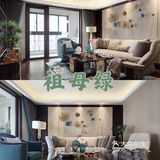 一抹靓丽的【祖母绿】成就了整个空间