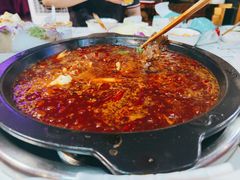 浓香牛油红锅-卤校长老火锅(绿地468店)