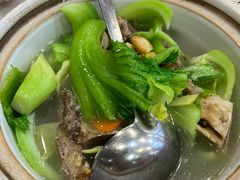 咸骨煲淋大芥菜-清心鸡沙田乳鸽店·非遗传承(粤垦路店)