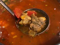 番茄牛肉汤-东方亚克西餐厅(西康路店)