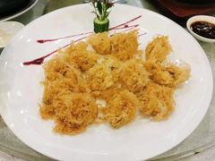 火焰蜂巢银鳕鱼-东海朗廷酒店-唐阁T’ANG COURT 中餐厅