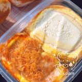 流油[流泪]一口胖十斤系列，肉松多多流油面包