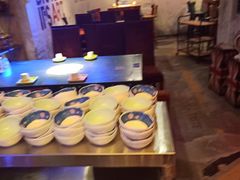 自助调料区-姑妈嫁妆涮羊排专业火锅(中央大街一店)
