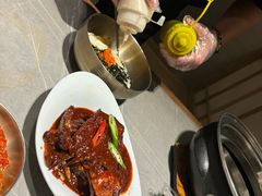 -草家酱蟹炭火烤肉店(珲春南路一店)
