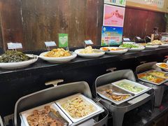 自助取餐区-素德轩素食餐厅(东港店)