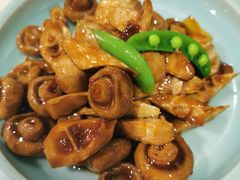 春笋烧口蘑-北平盛世·新京菜·北京烤鸭(劲松·双井店)