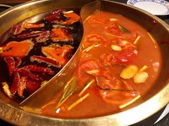 番茄木瓜鸳鸯锅-来涮蜀鲜货火锅串串香(菜市口店)
