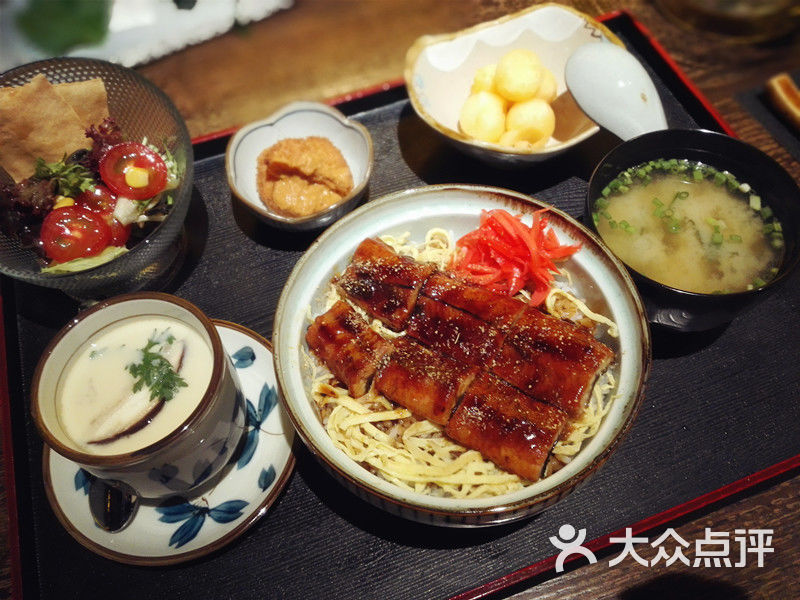 山河爐端燒日式料理鰻魚飯套餐圖片 - 第2878張