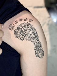 点击看大图 -PinooTattoo皮奴刺青纹身设计总部