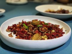 川味鲍鱼辣子鸡-荷风细雨·中国茶宴(碧云店)