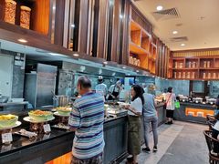 自助取餐区-大佛寺高级素食自助餐厅