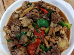 炒鸭杂-忠记姜母鸭