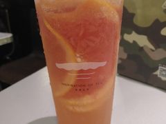 满杯红柚-喜茶(上海正大广场店)