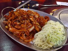 辣炒章鱼牛肠-青春韩国料理(汽博店)