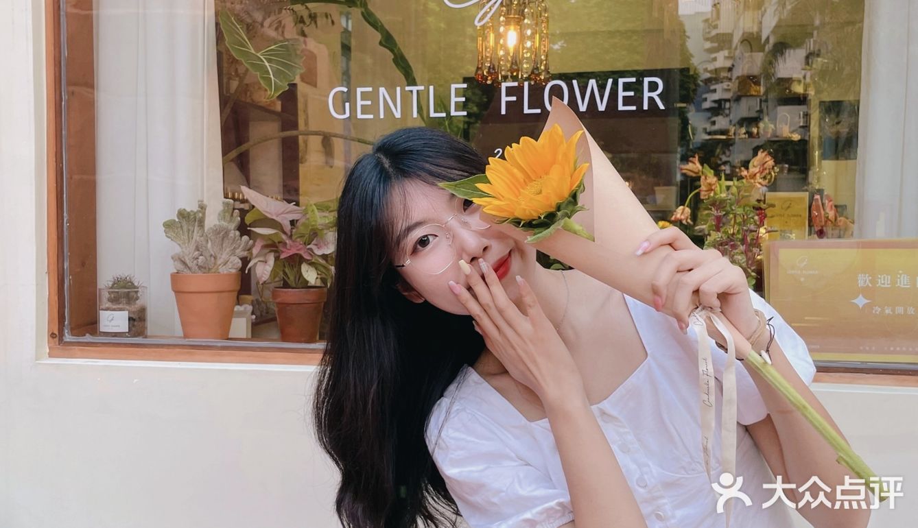 中山探店💐闯入奶油色的法式浪漫花店