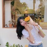 中山探店💐闯入奶油色的法式浪漫花店