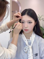 点击看大图 -杨益美学·野生眉半永久纹眉发际线