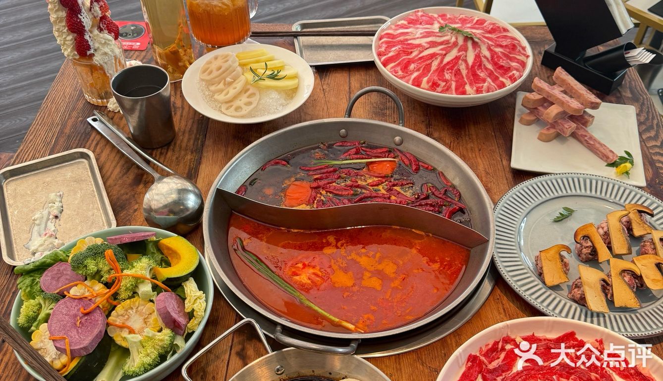 藏在城市里的田园火锅秘境🥘