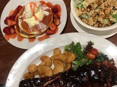 草莓pancake-Pancakes on the rocks(Darling Harbour)