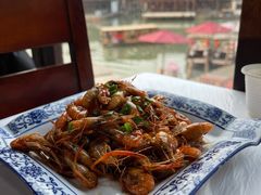 油爆河虾-洞天食府(北大街店)