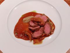 新西兰羊里脊-非常时髦餐厅VUE Restaurant(外滩茂悦大酒店)