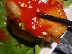天素炸茄盒-安多素食(广仁寺路店)