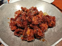 蒜香蜜汁排骨-绿茶餐厅(松江万达店)