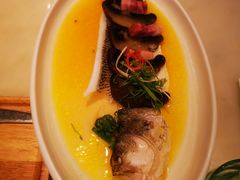 非一般鲈鱼配大褐菇-港丽餐厅(高德置地店)