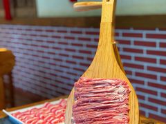 手切鲜精选羊腿肉-南门四季铜锅涮肉(左家庄店)