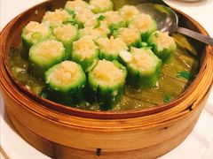 蒜蓉干贝蒸丝瓜-正院大宅门烤鸭(首体店)