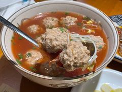 番茄豆芽圆子汤-永乐饭店