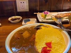 咖喱牛舌盖浇饭-鸟鹏烧鸟居酒屋(熙龙湾店)