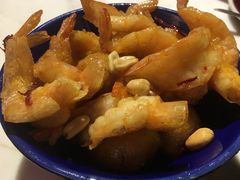 梨球果仁虾-小吊梨汤·北京菜·烤鸭(鸟巢店)