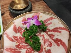 -明洞阿姨·韩式酱蟹烤肉·创意料理(三元桥店)