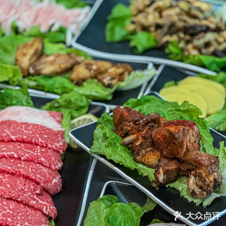 菌菇烧烤//这家店竟然可以自己DIY天妇罗🍤
